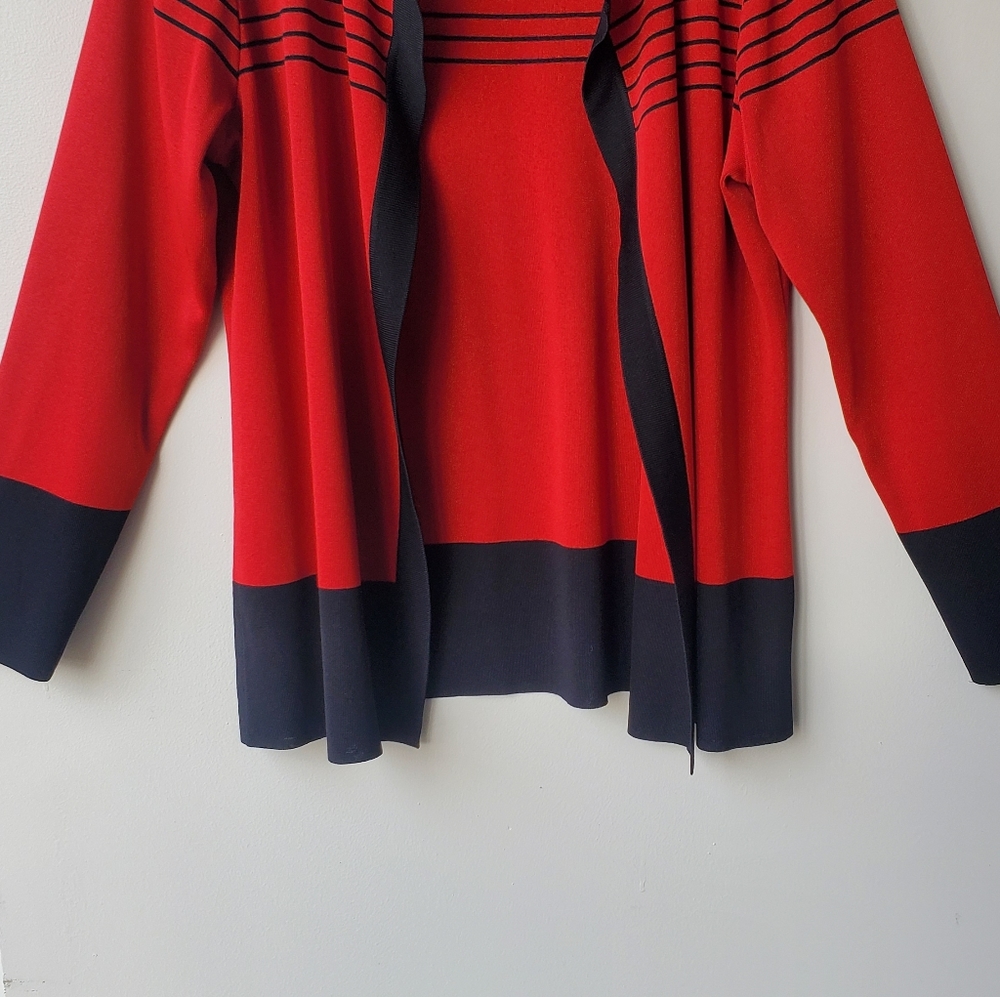 Misook Open Front Sweater - image 4